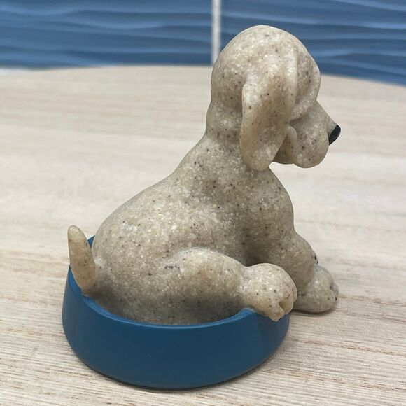Quarry Critters "Patience" Sad Dog Face Figurine Second Nature Designs 50184 - Picture 3 of 6